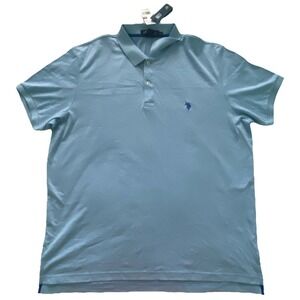 New U.S. Polo Assn. Men's Short Sleeve Polo Blue Color Size 2XL
